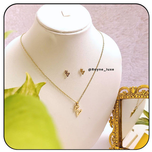 Eternal Love Arrow Necklace Set