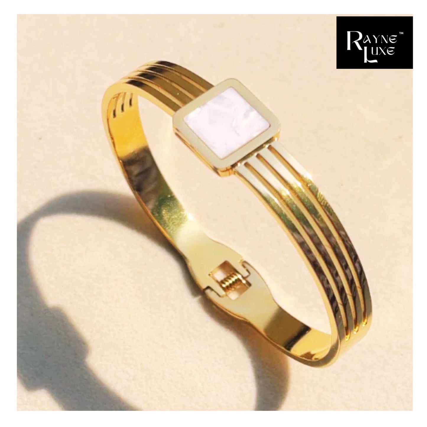 Ferya Royal Marble Gold Bracelet